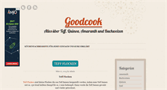 Desktop Screenshot of goodcook.de