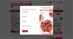Desktop Screenshot of goodcook.com
